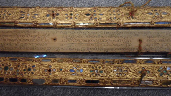 Kammavāca · Laos — Gilded palm-leaf, 19th c.